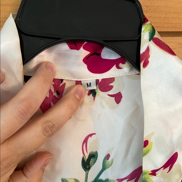 Floral Women's Robe - Picture 2 of 5